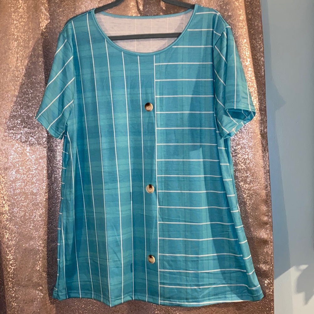 Blue comfy tee shirt